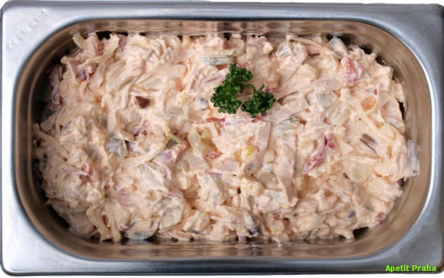 Salát - mexický s fazolemi a majonézou 1 kg