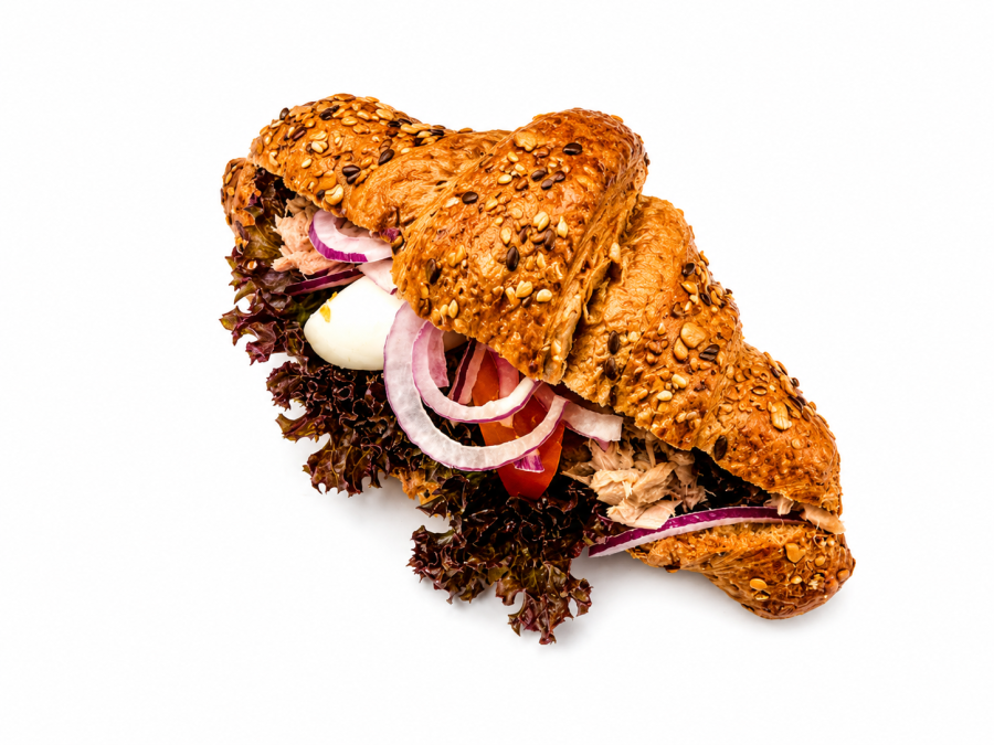Croissant s tuňákem