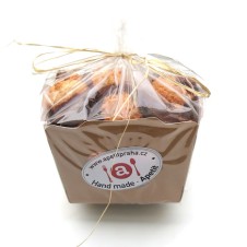 Čajové pečivo - mini kokosky s džemem a čokoládou 250 g